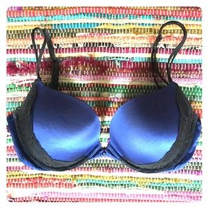 Royal Blue Victorias Secret Very Sexy Push Up